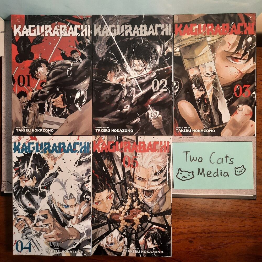📚Kagurabachi Vol. 1-5 Official English Manga Bundle Shonen VIZ